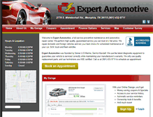 Tablet Screenshot of expertautomemphis.com